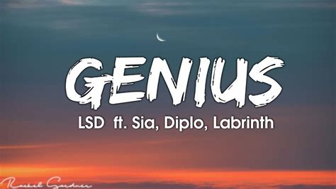 genius lyrics|LSD .